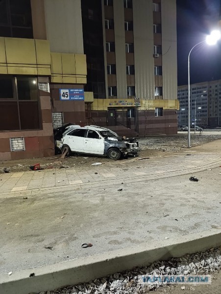 Полёт в Нижнекамске в 4 утра