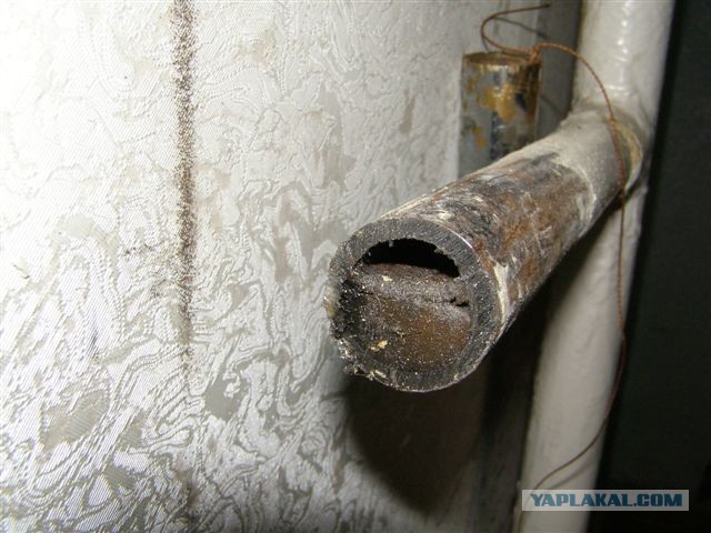 Труба стояковая в разрезе