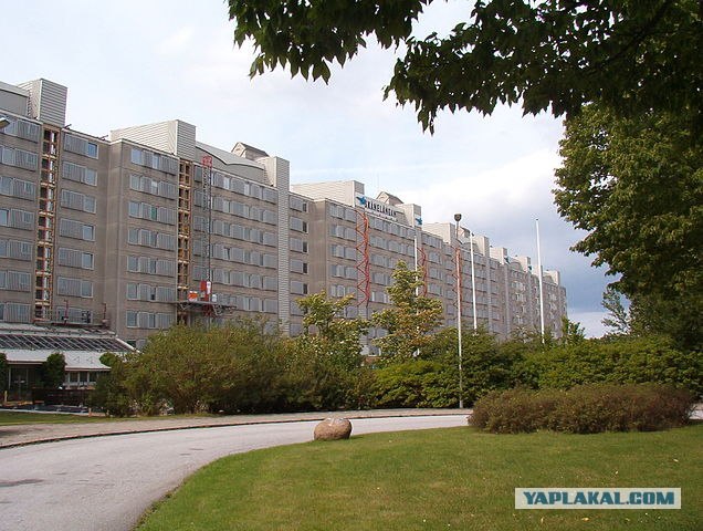 Финляндия. Подъезд нашего дома.