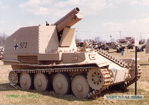 Немецкой военной техники пост.