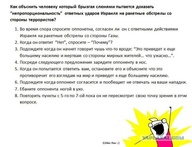 Израиль атакует, Сектор Газа отвечает.