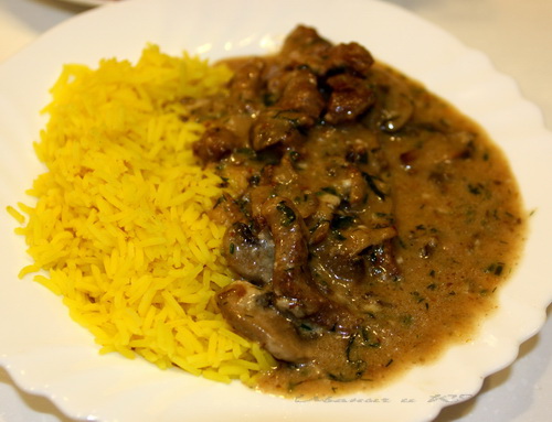 Беф - Строганов ... и грибная подливка