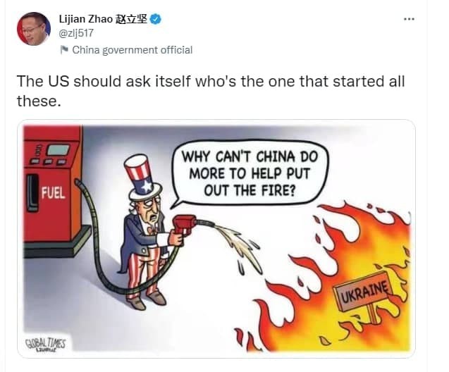 В МИД Китая призвали США задуматься над виновниками событий на Украине