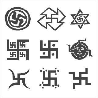 Символ похожий на свастику. Свастические знаки в разных культурах. Буддийский знак похожий на свастику.