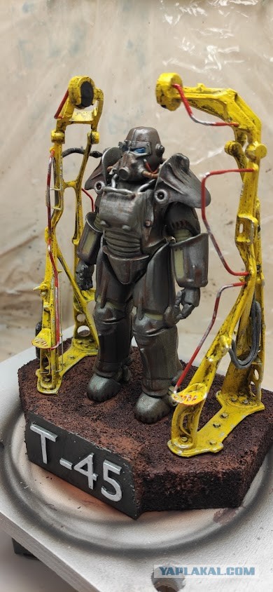 Модельки силовой брони из Fallout 4 и 76