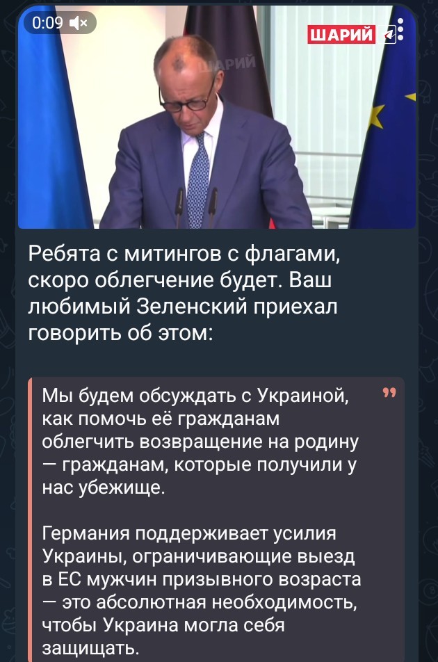 Депортации будут? Мерц пообещал помощь Зеленскому