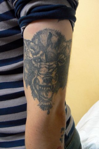 Высокохудожественная татуировка! 16+