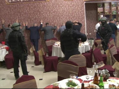Видео захвата участников бандитской сходки в Екатеринбурге