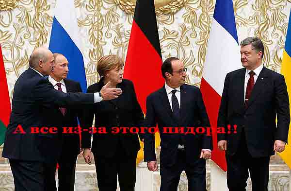Путин впервые встретится с Порошенко после крымских диверсий