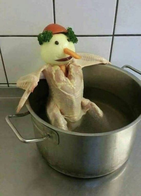 Курица "бабочка"