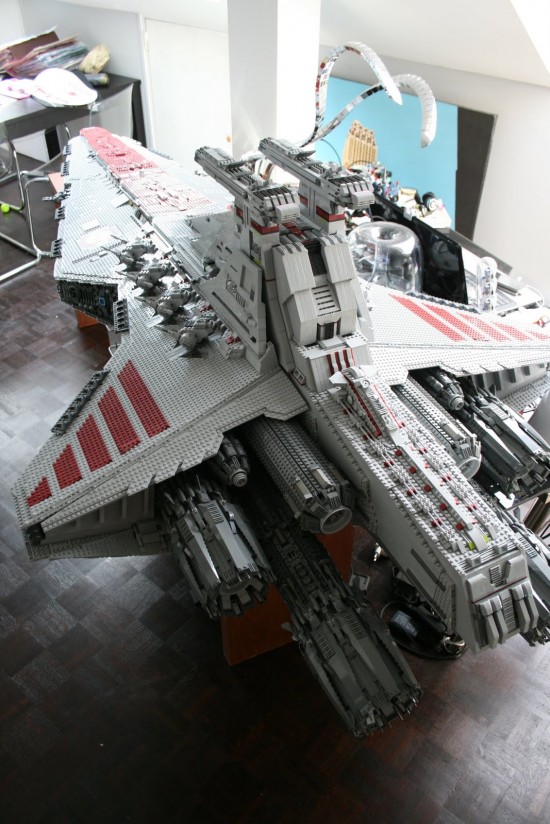 Имперский крейсер из Лего