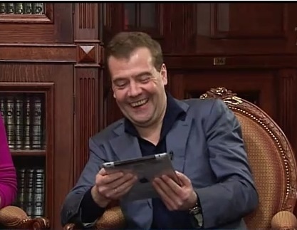Внезапно у Медведева оказалась открыта личка