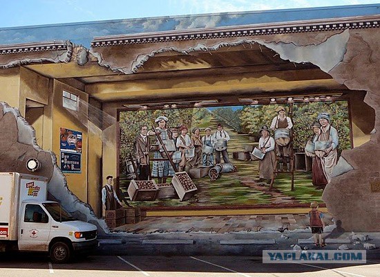 Реалистично до невозможности: уличное искусство