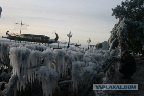Черное море... замерзло!