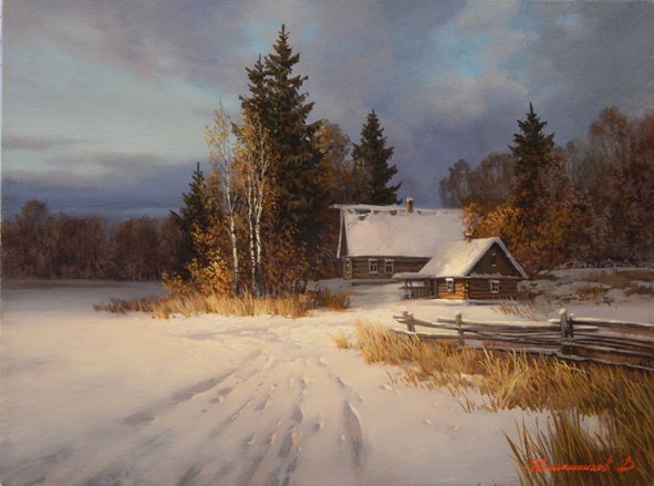 Русские пейзажи Дмитрия Колпашникова