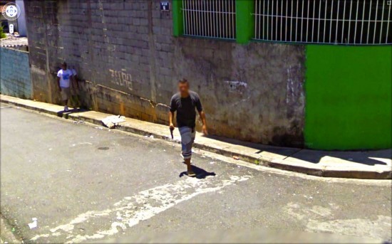 Cтранные снимки с Google Street View