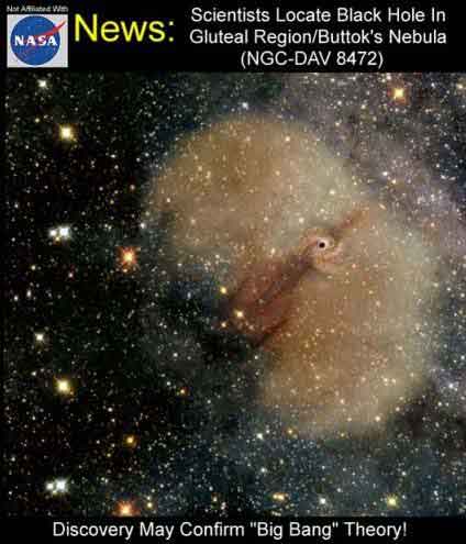 Уникальный снимок НАСА - черная дыра!