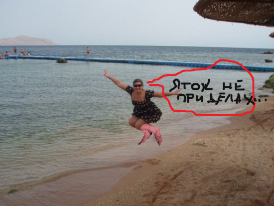 Фотожаба: Улетаю