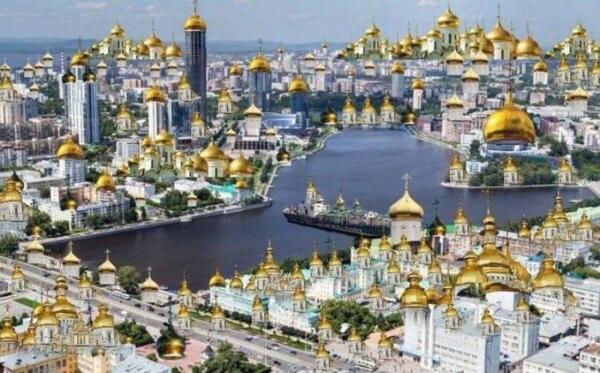 Вот так бы выглядел центр Москвы если бы не война