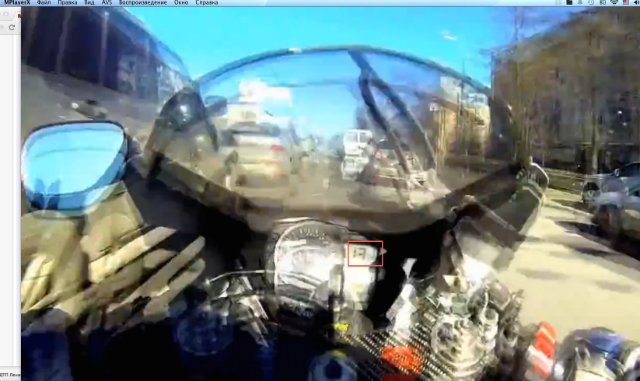 16-летний дебил на мотоцикле...