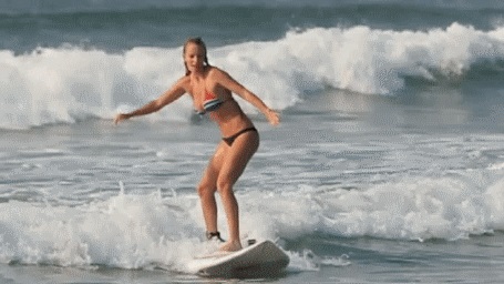Когда приятно смотреть на серфинг