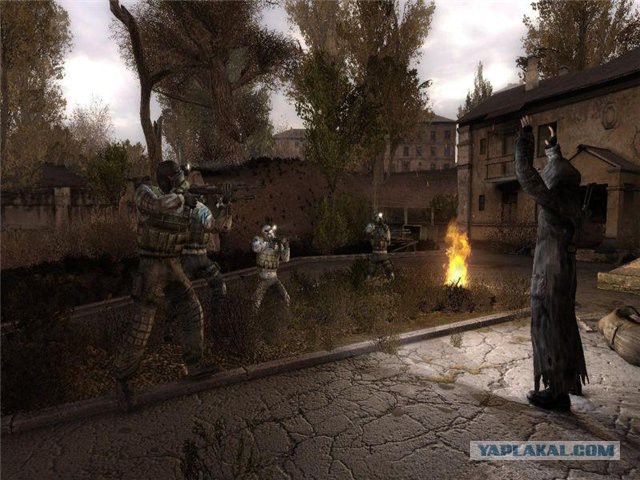 Киев - прогулка по Лиманску из игры S.T.A.L.K.E.R.