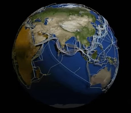 Подводная волоконно-оптическая кабельная сеть Земли