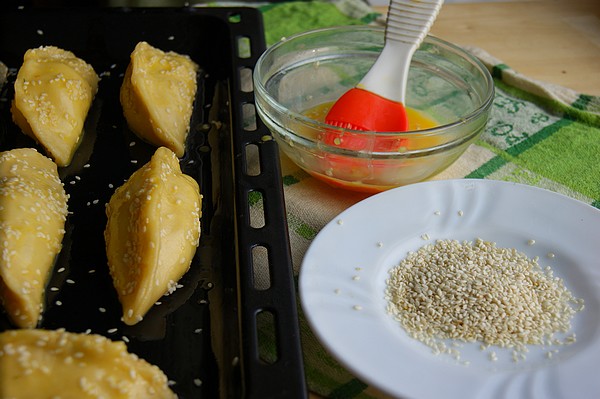 Пирожки с креветками и рыбой, Закусочные))