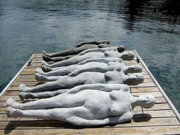 Подводная выставка скульптур (36 фото)