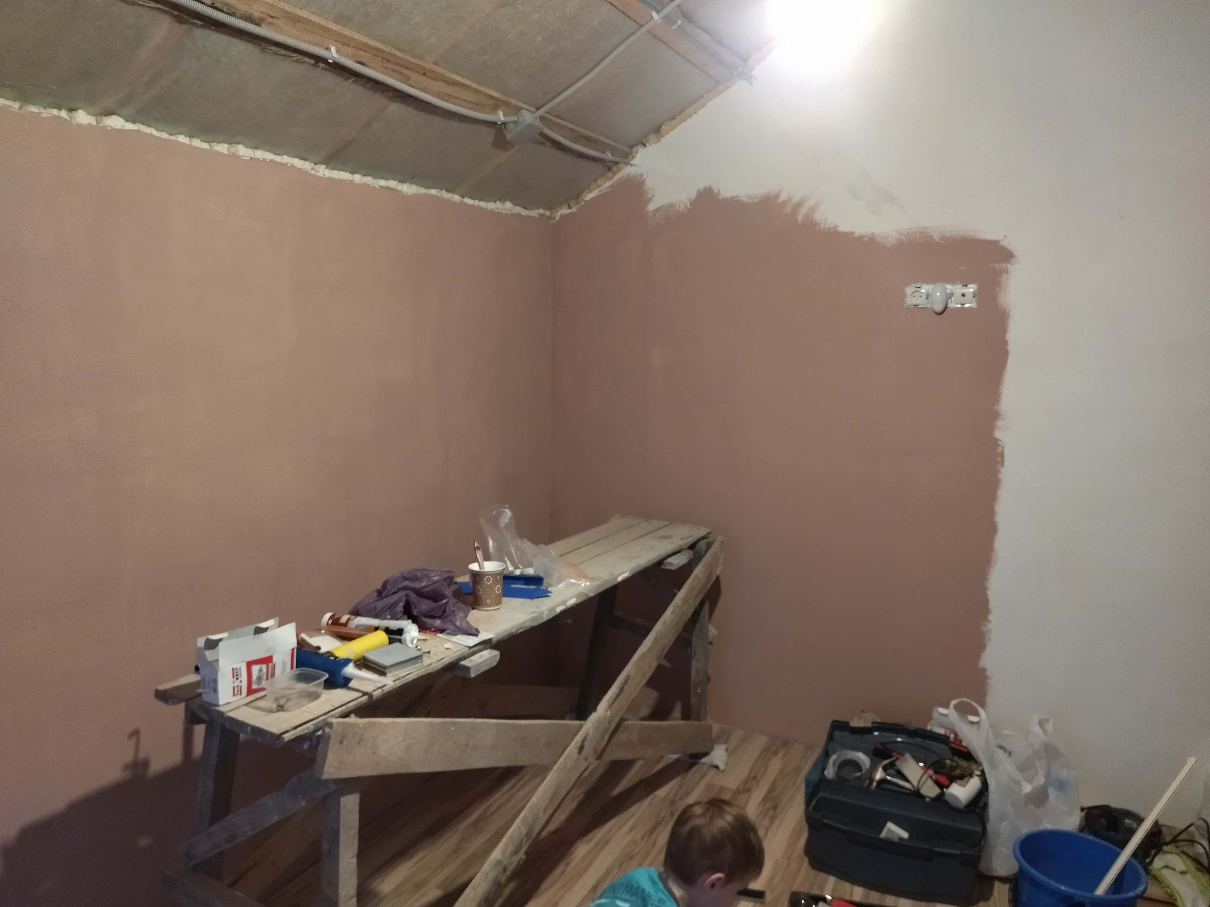 продолжение ремонта