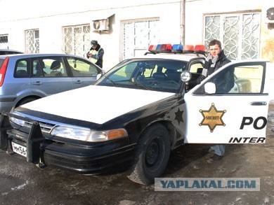 Туляк купил себе «полицейскую» машину