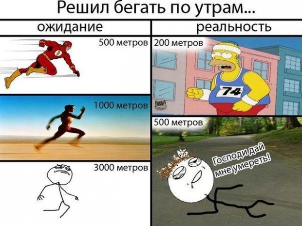 От чего ты бежишь