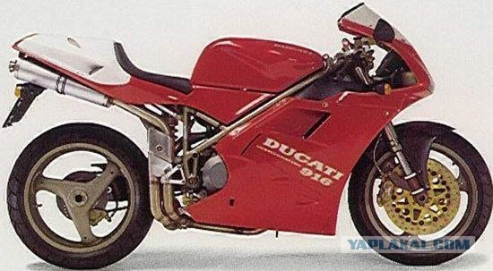 Эволюция спортивных мотоциклов Ducati.