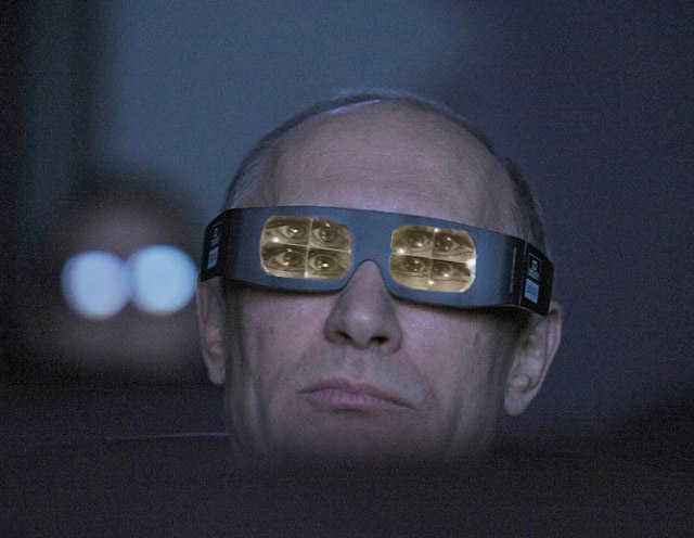 Фотожаба: Путин в 3D