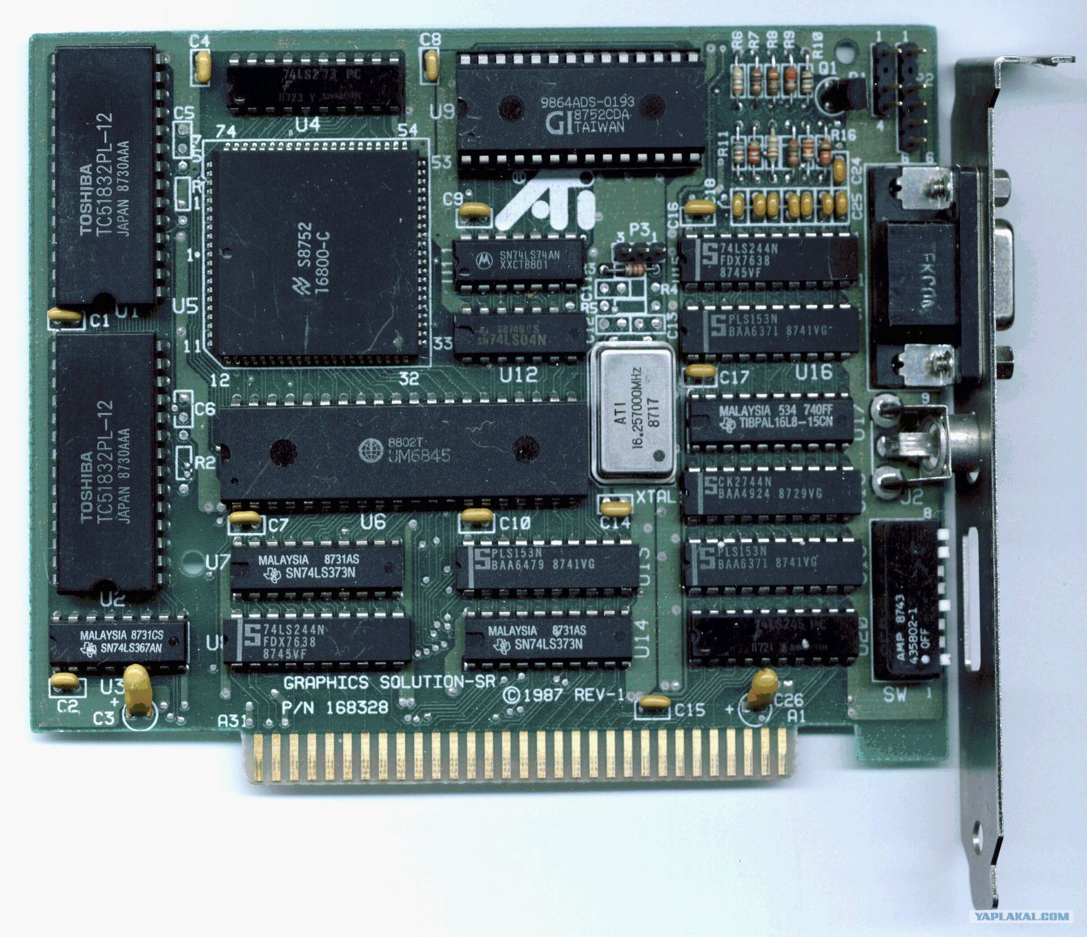 Rev 3.3. Isa видеокарта Chips. ATI Graphics solution. ATI Graphics solution Rev 3. Ega изображение.