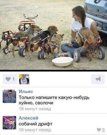 Комментарии из соцсетей
