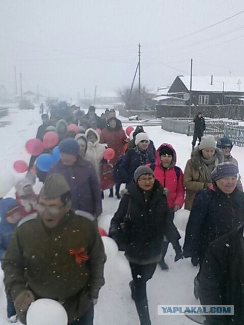 Деревенский Парад в глубинке России