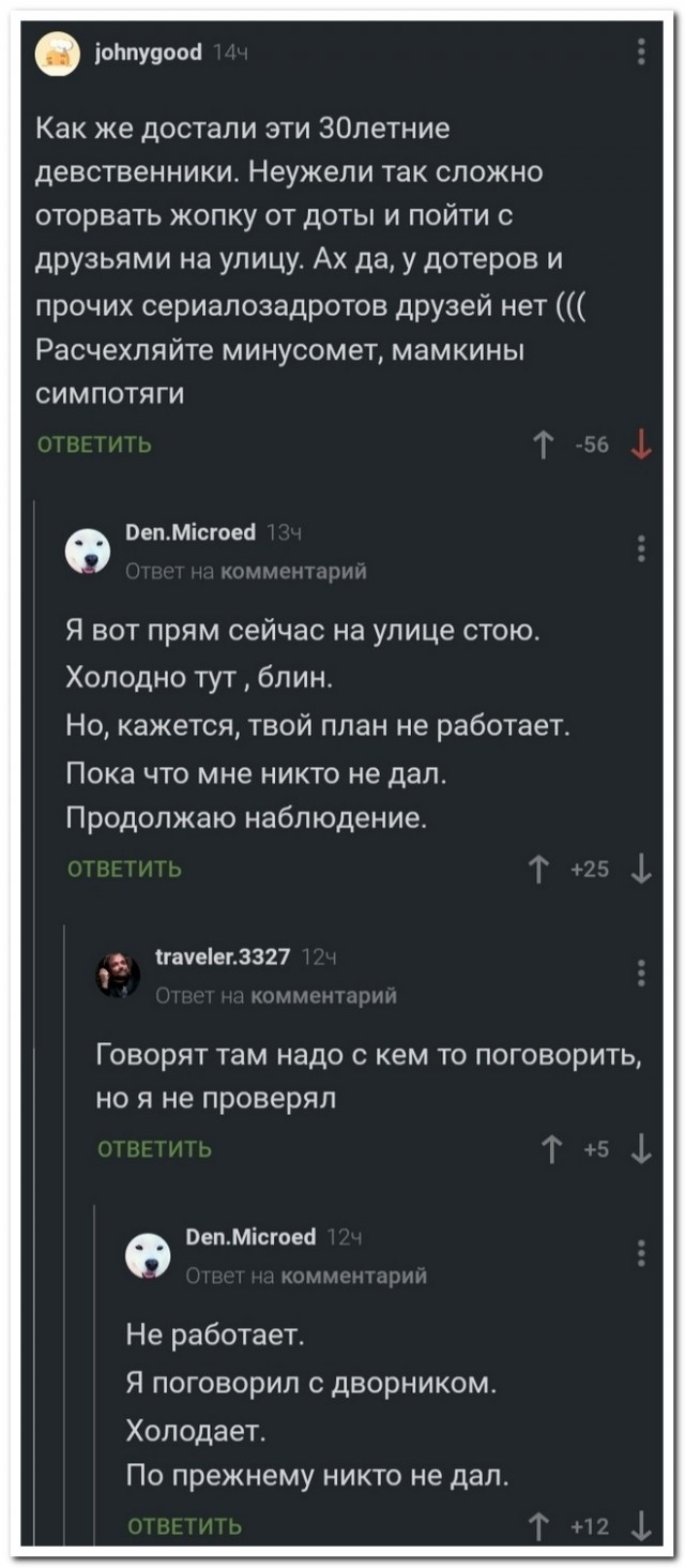 Забавные комментарии из социальных сетей 22.03.21
