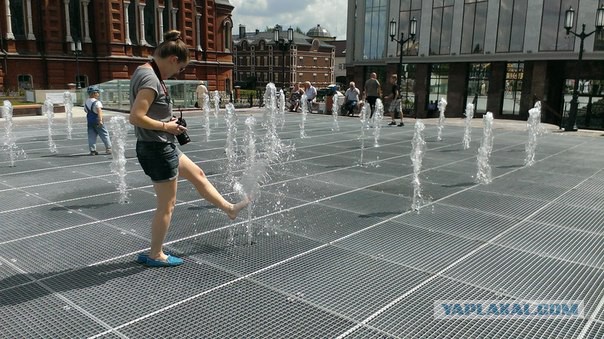 Жара в Москве