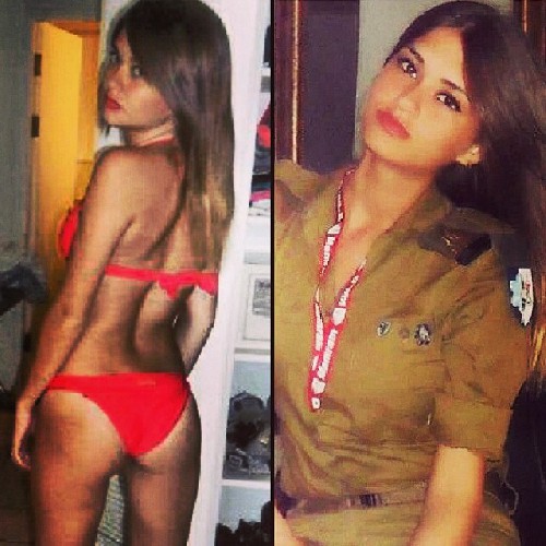 Симпатичные еврейки-военнослужащие