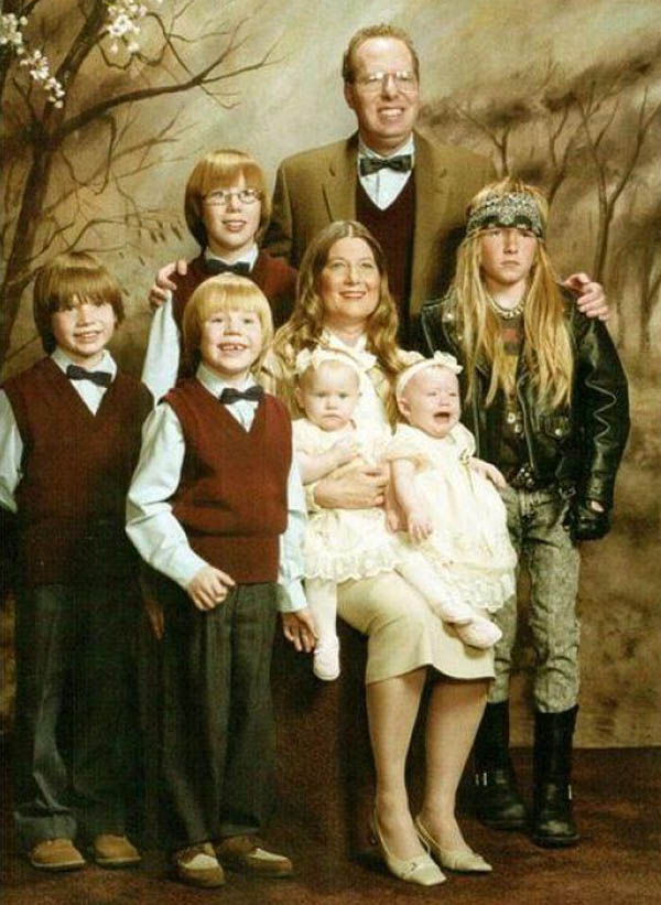 Подборка нелепых семейных фото американцев