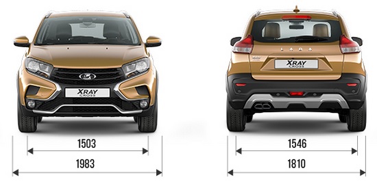 Вам красивее или иномарку? Сравнение Lada Xray Cross и Hyundai Creta