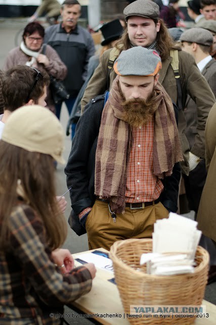 Киевский «Tweed Run» 2013