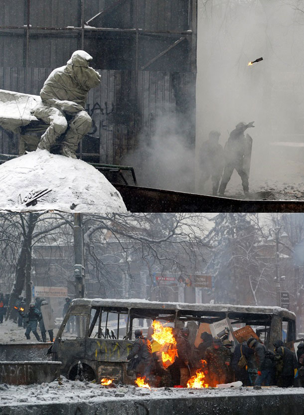 Законы эволюции на майдане.