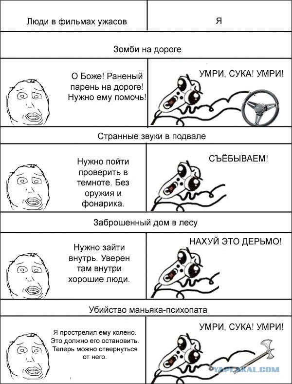 В фильмах и в жизни