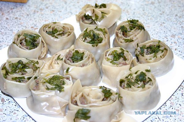 Узбекская кухня. Манты