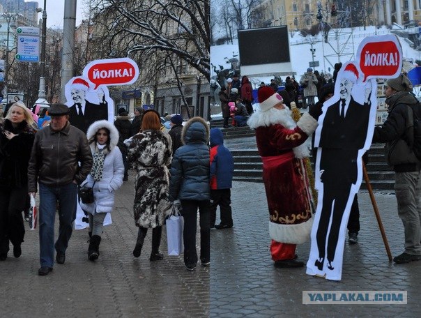 Центральная ёлка страны (Киев)