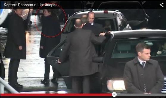 Кортеж Лаврова в Швейцарии