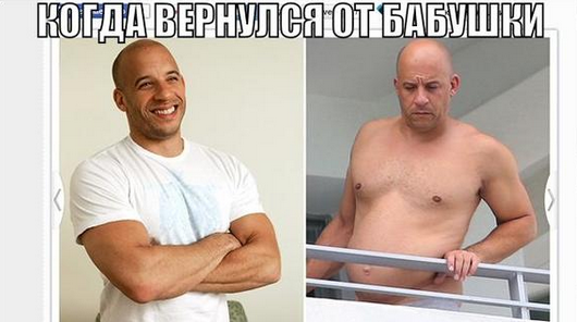 Как менялся Вин Дизель за свою актерскую карьеру