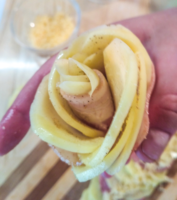 #ДРЯПнем! Картофельные розочки с беконом